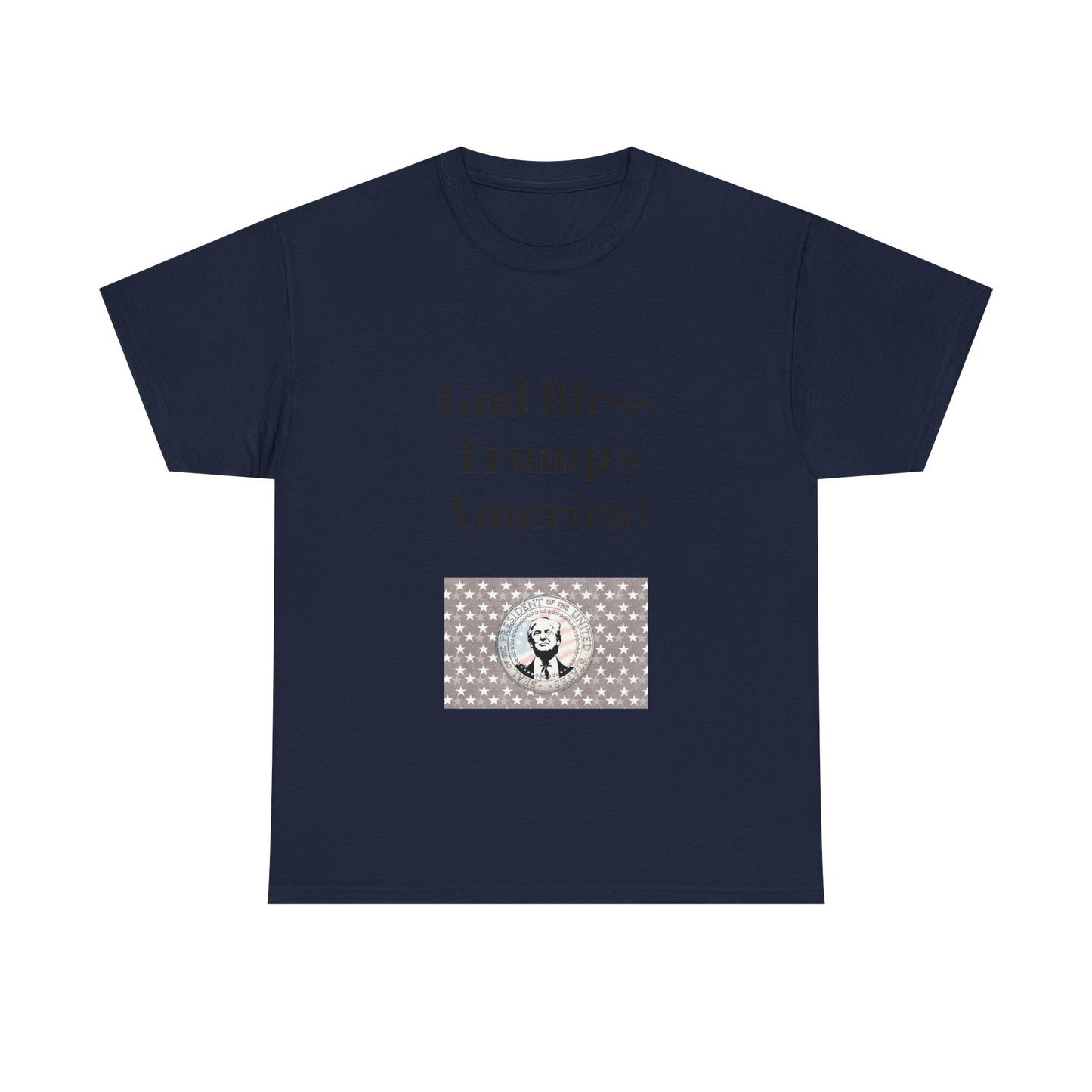 God Bless America! BLESSED unisex heavy cotton tee