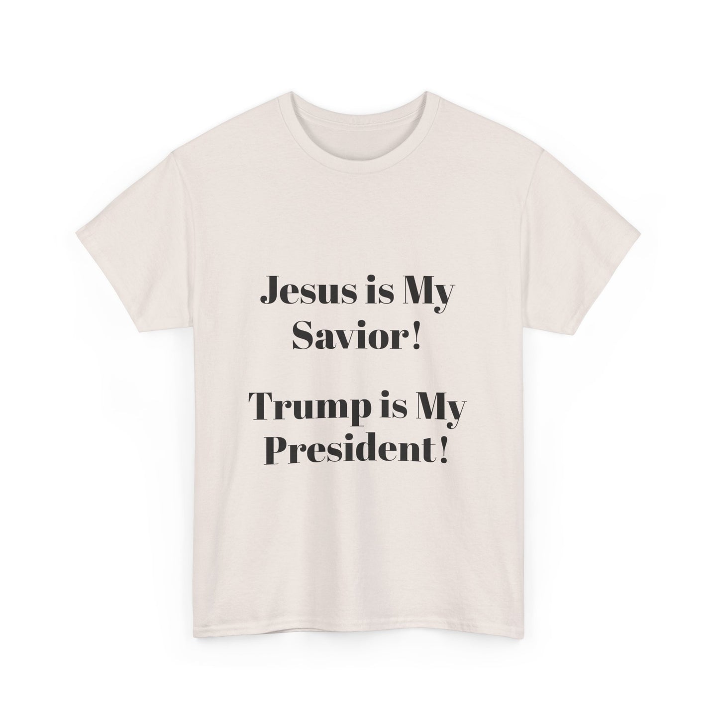 Jesus / Trump BLESSED unisex cotton tee