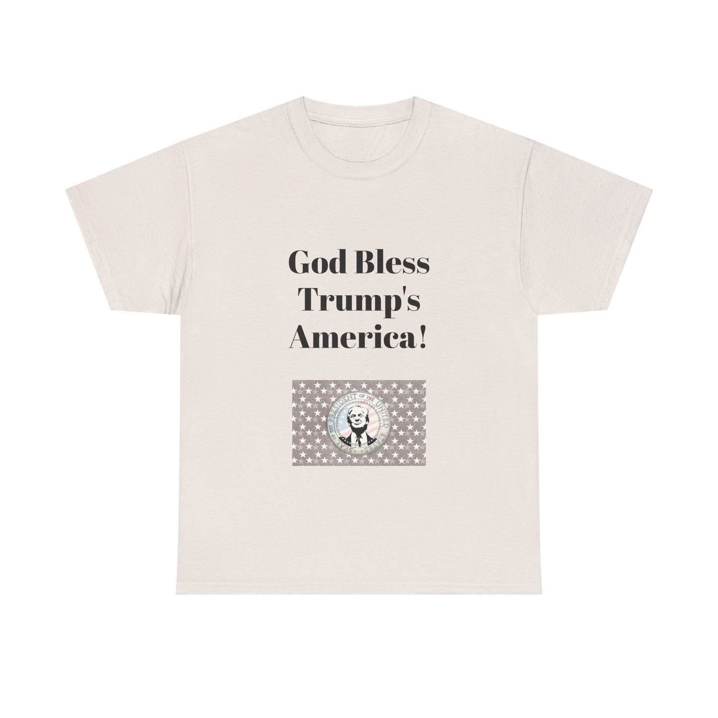 God Bless America! BLESSED unisex heavy cotton tee