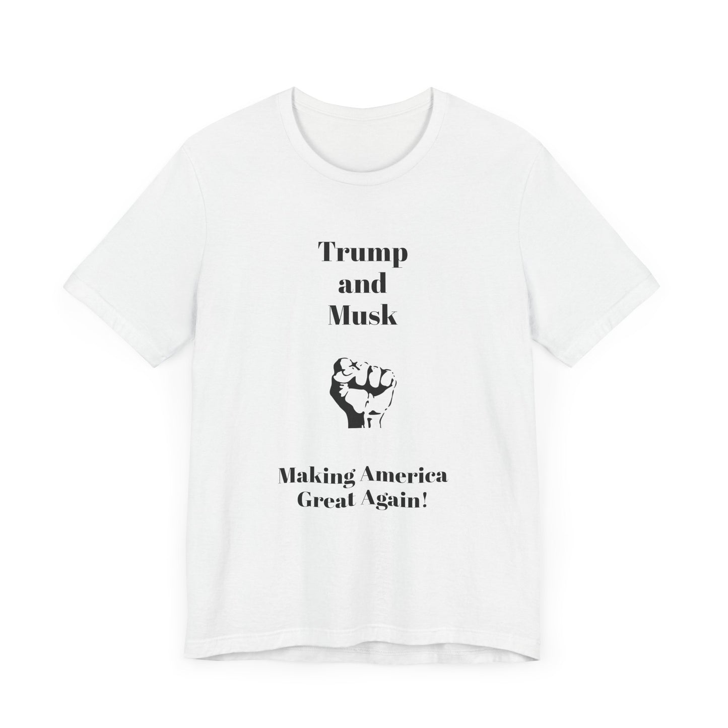 Trump & Musk BLESSED unisex jersey short sleeve tee