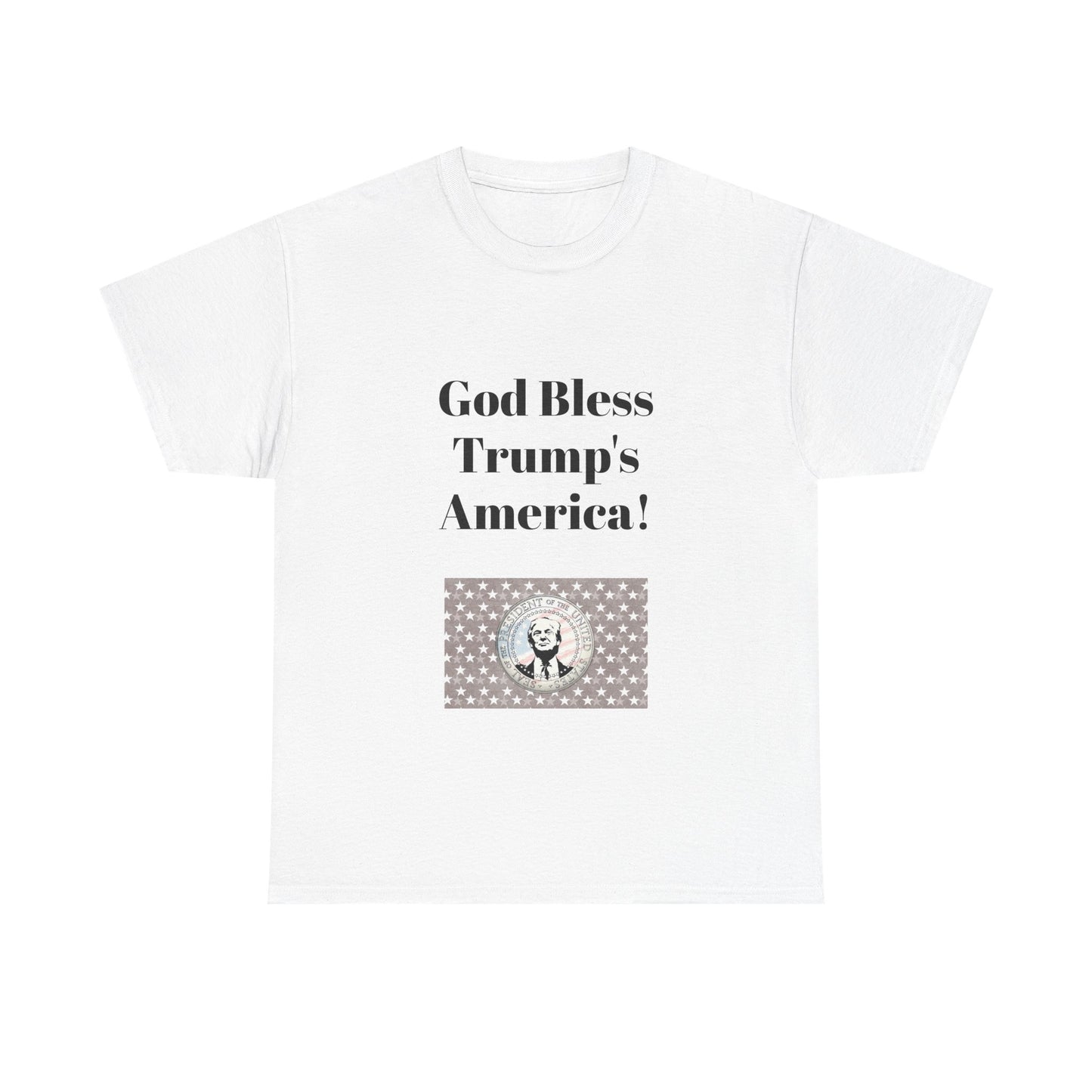 God Bless America! BLESSED unisex heavy cotton tee