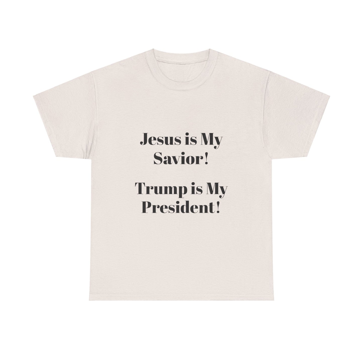 Jesus / Trump BLESSED unisex cotton tee