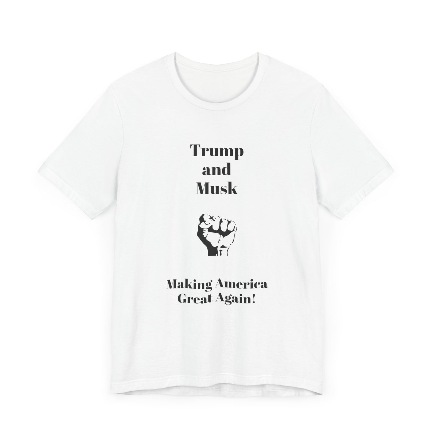 Trump & Musk BLESSED unisex jersey short sleeve tee