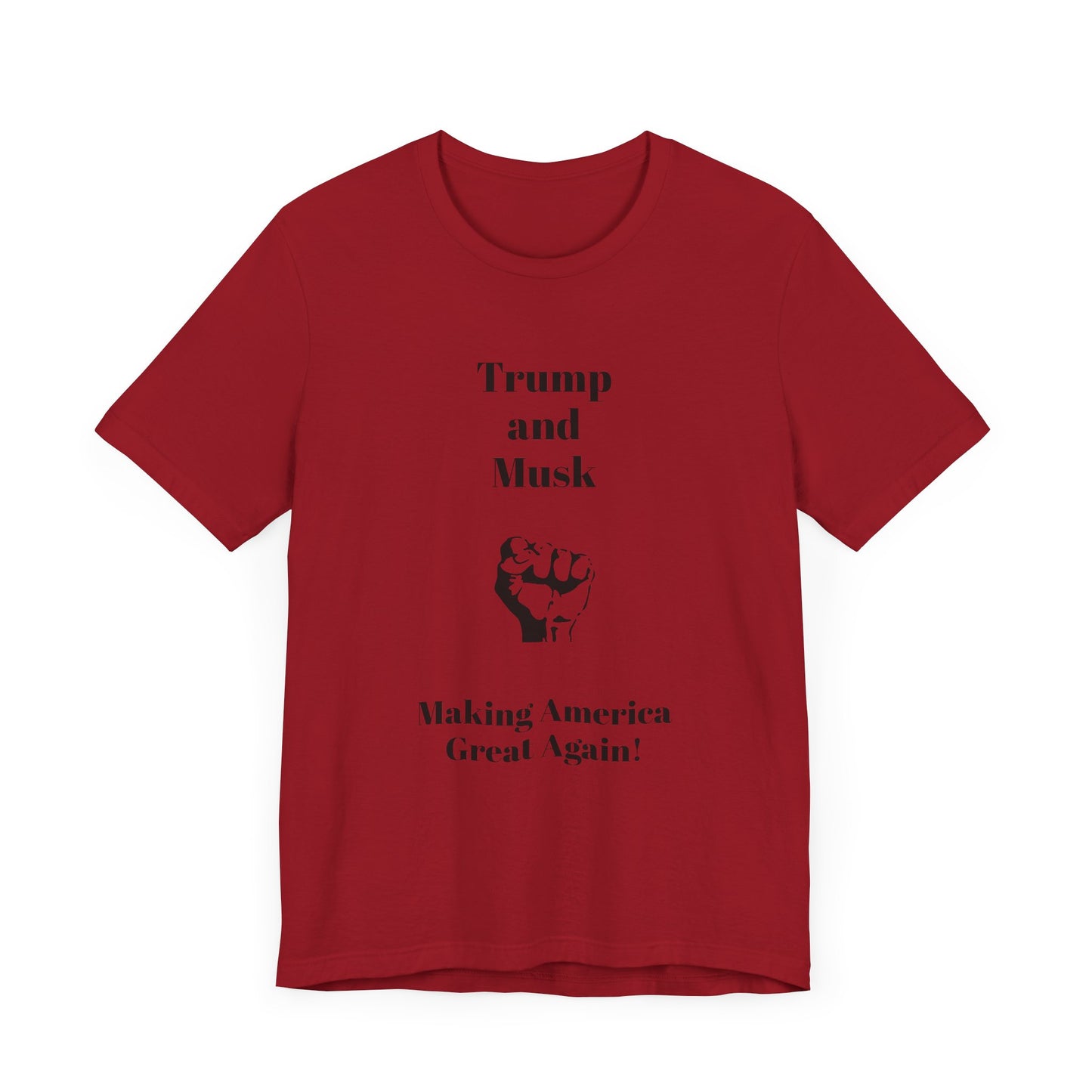 Trump & Musk BLESSED unisex jersey short sleeve tee