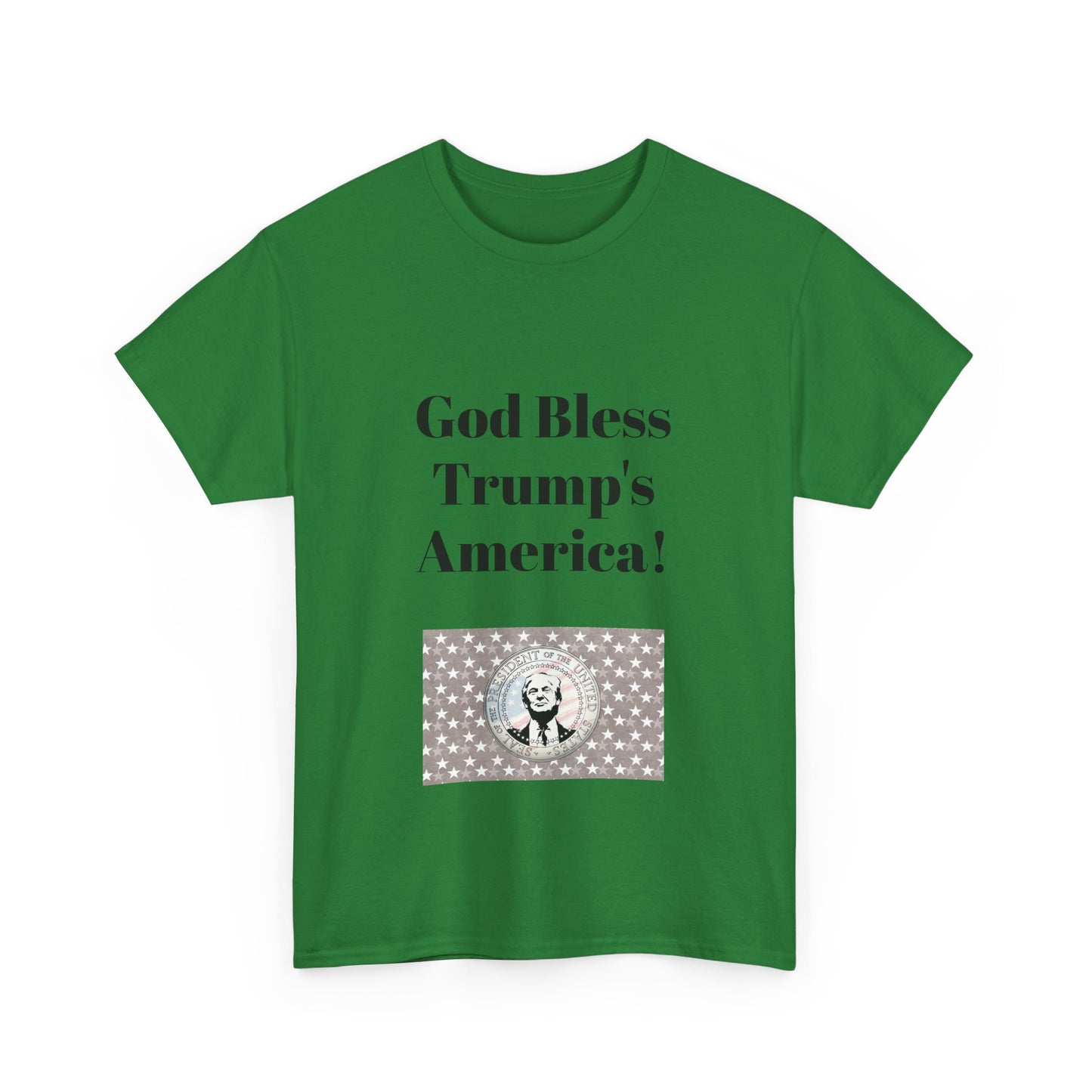 God Bless America! BLESSED unisex heavy cotton tee