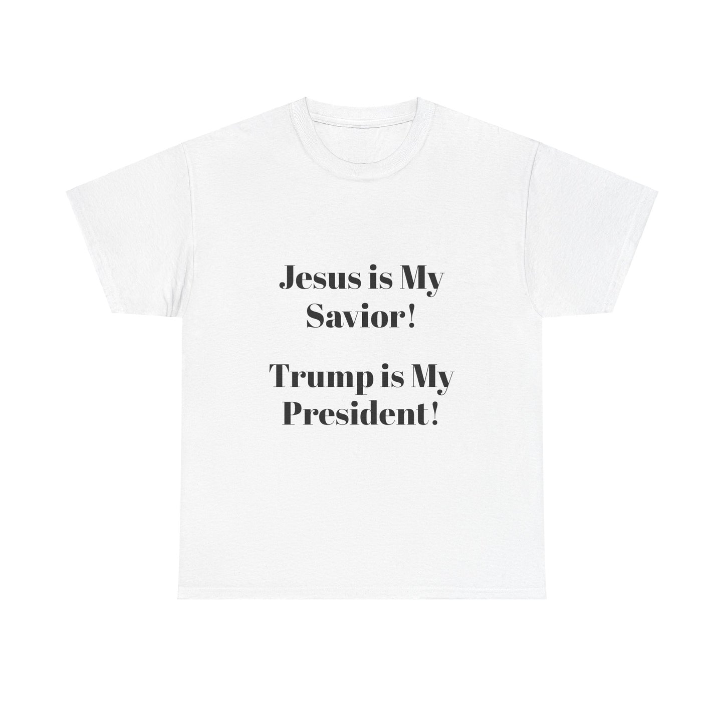 Jesus / Trump BLESSED unisex cotton tee
