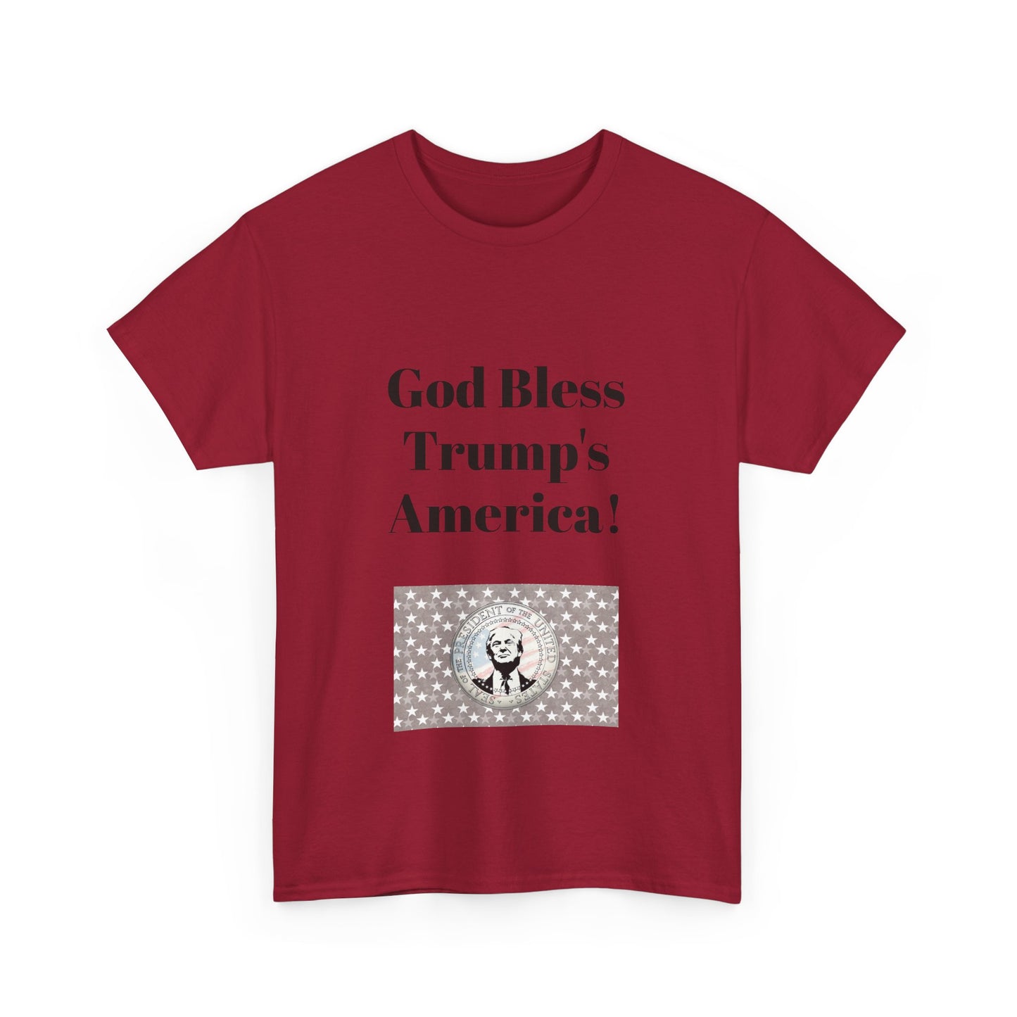 God Bless America! BLESSED unisex heavy cotton tee