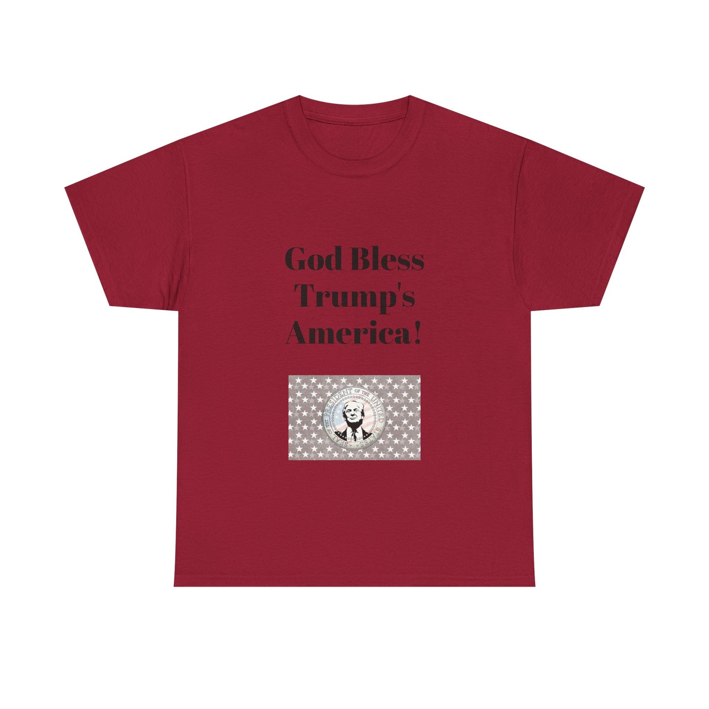 God Bless America! BLESSED unisex heavy cotton tee
