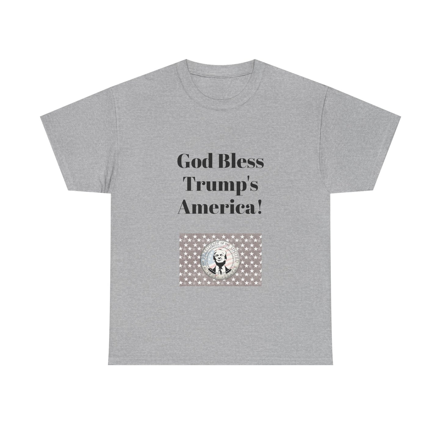 God Bless America! BLESSED unisex heavy cotton tee