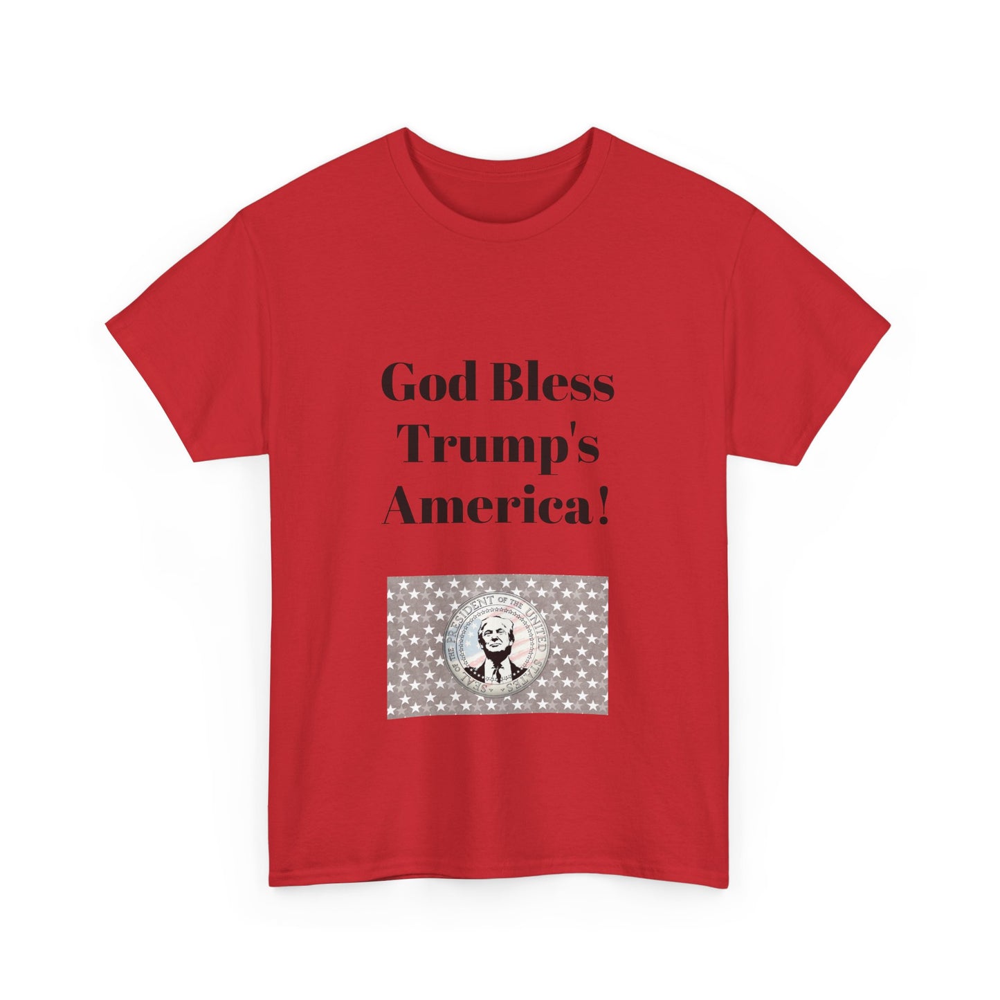 God Bless America! BLESSED unisex heavy cotton tee