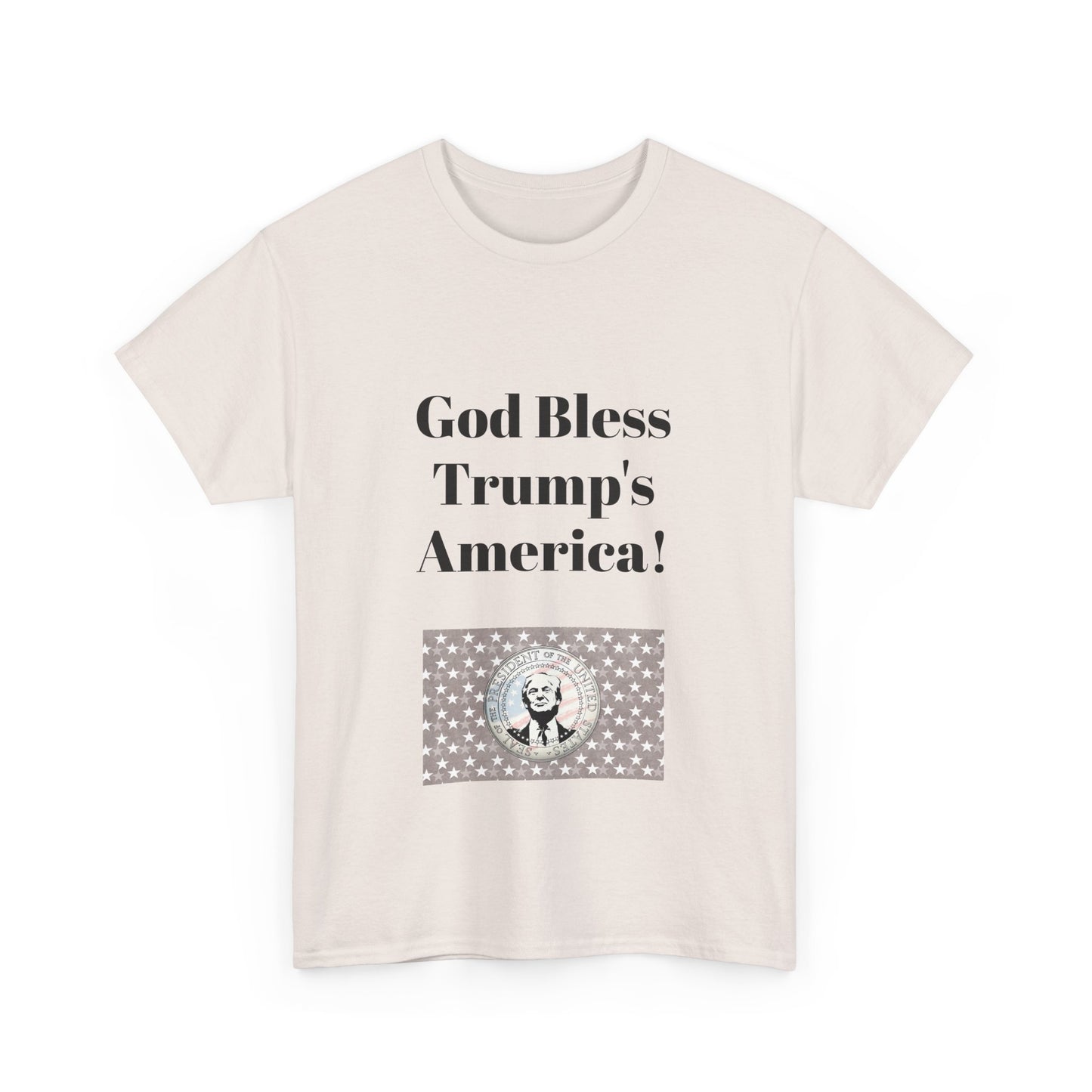 God Bless America! BLESSED unisex heavy cotton tee