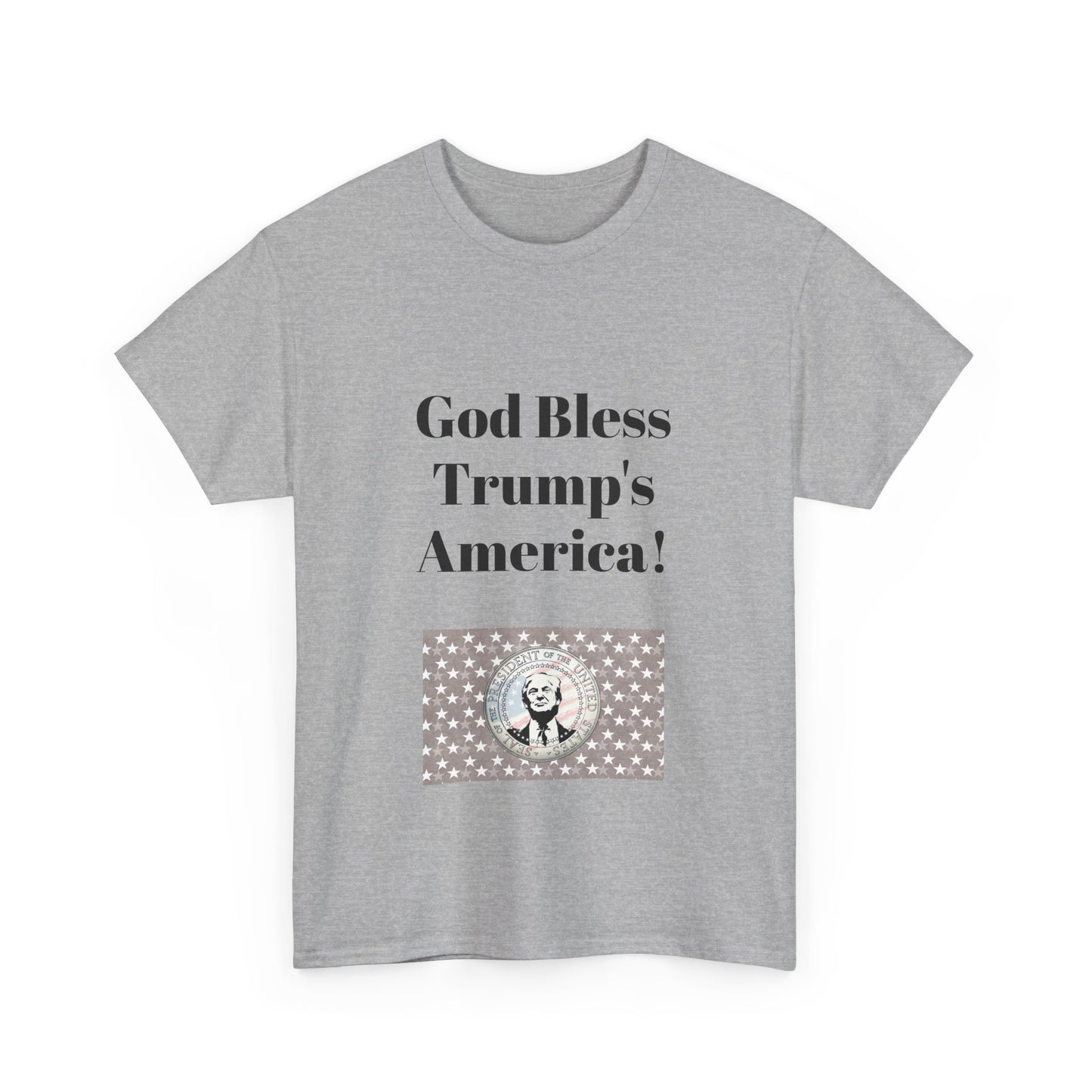 God Bless America! BLESSED unisex heavy cotton tee