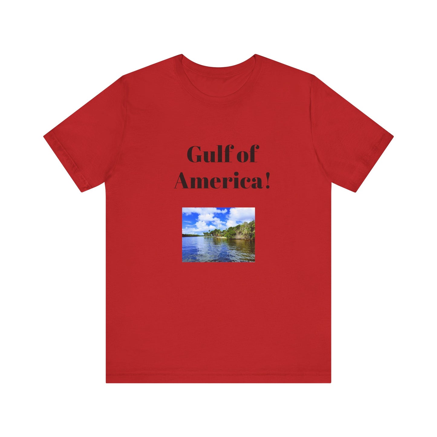 Gulf of America! BLESSED unisex cotton tee