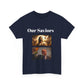 Our Saviors Jesus & Trump BLESSED unisex heavy cotton tee