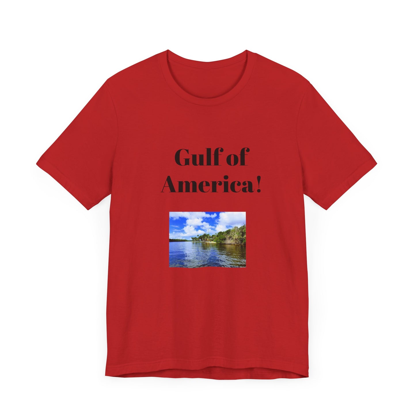 Gulf of America! BLESSED unisex cotton tee