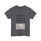 God Bless America! BLESSED unisex heavy cotton tee