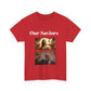 Our Saviors Jesus & Trump BLESSED unisex heavy cotton tee