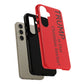 Trump is Our Christian Savior BLESSED phone case