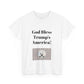 God Bless America! BLESSED unisex heavy cotton tee