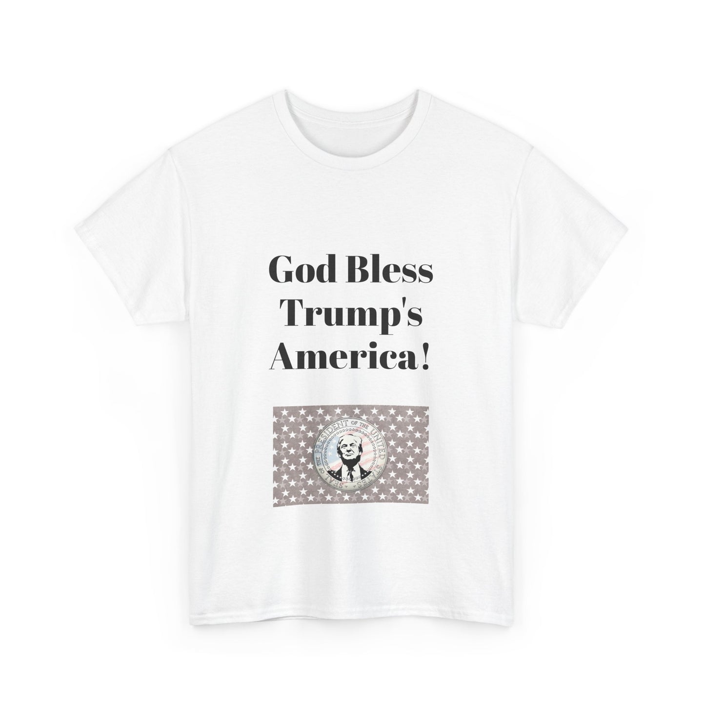 God Bless America! BLESSED unisex heavy cotton tee