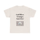 God Bless America! BLESSED unisex heavy cotton tee