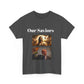 Our Saviors Jesus & Trump BLESSED unisex heavy cotton tee