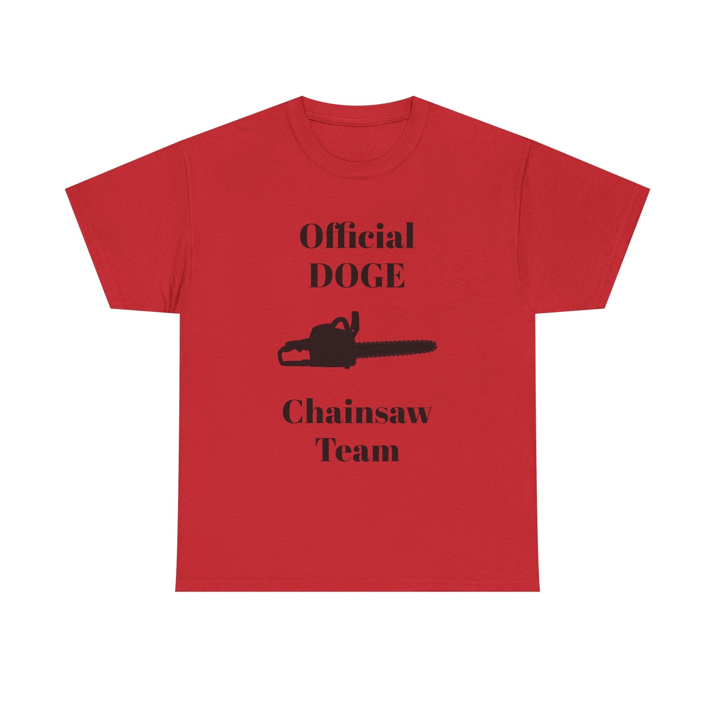 Official DOGE Chainsaw Team BLESSED unisex heavy cotton tee