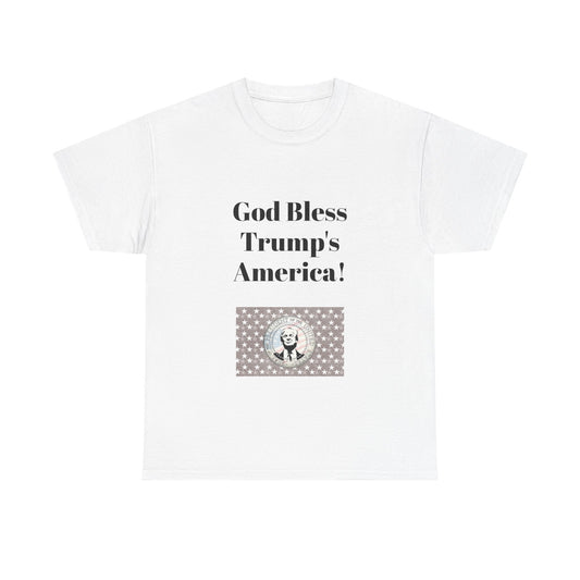 God Bless America! BLESSED unisex heavy cotton tee