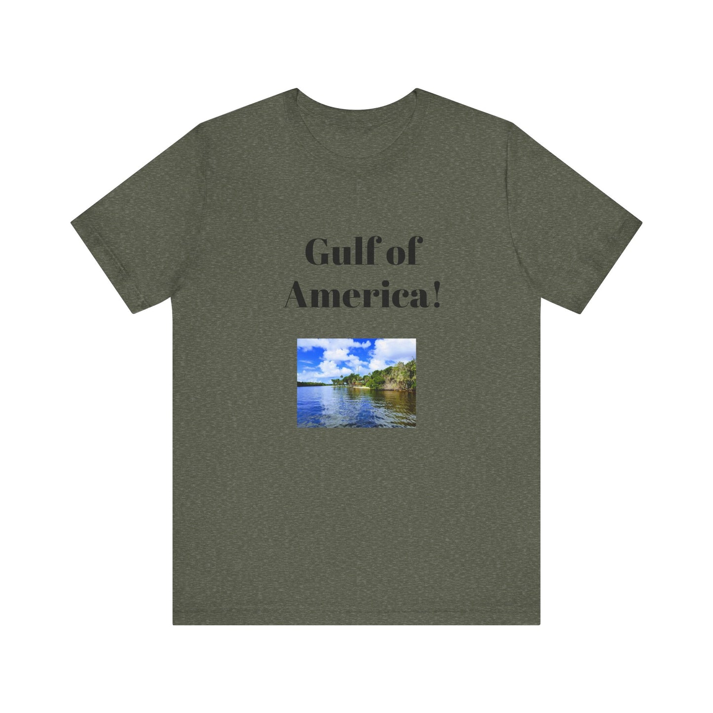 Gulf of America! BLESSED unisex cotton tee