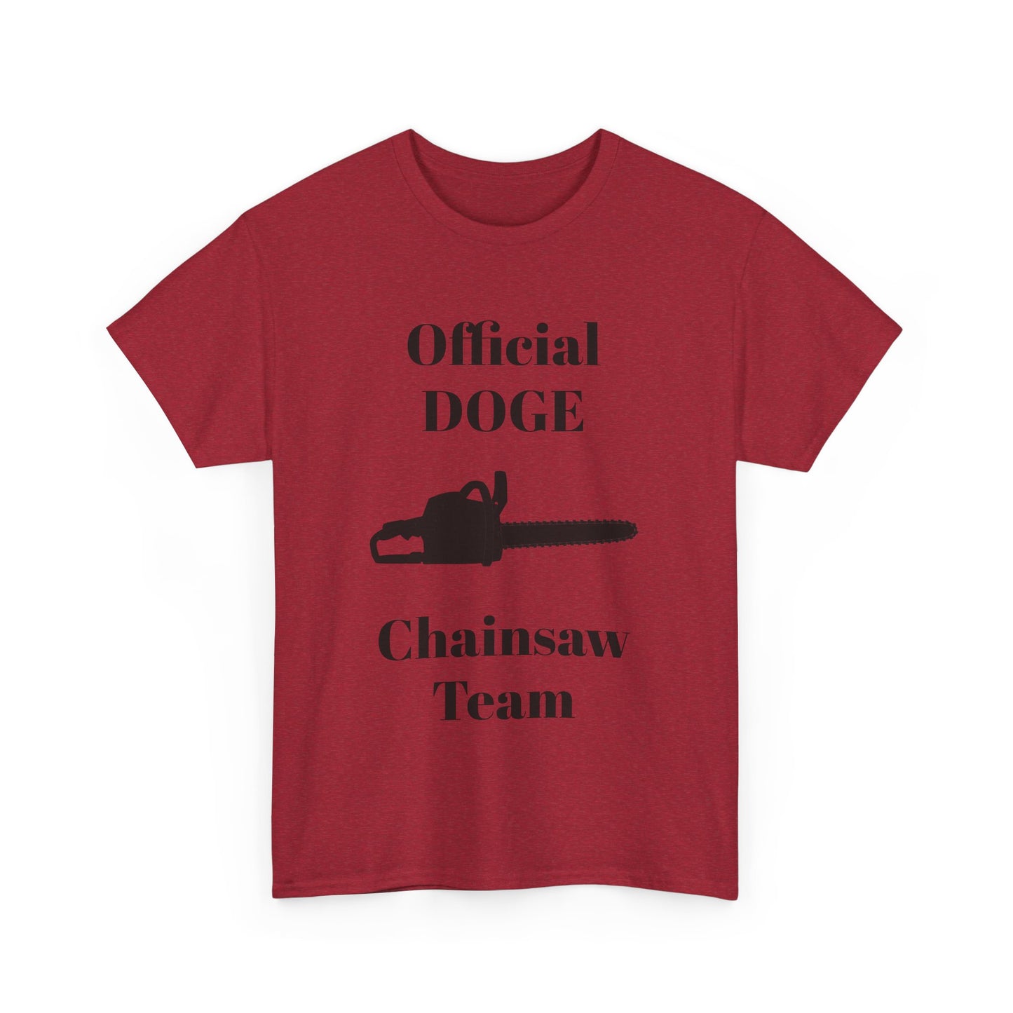 Official DOGE Chainsaw Team BLESSED unisex heavy cotton tee
