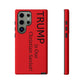 Trump is Our Christian Savior BLESSED phone case