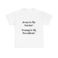 Jesus / Trump BLESSED unisex cotton tee