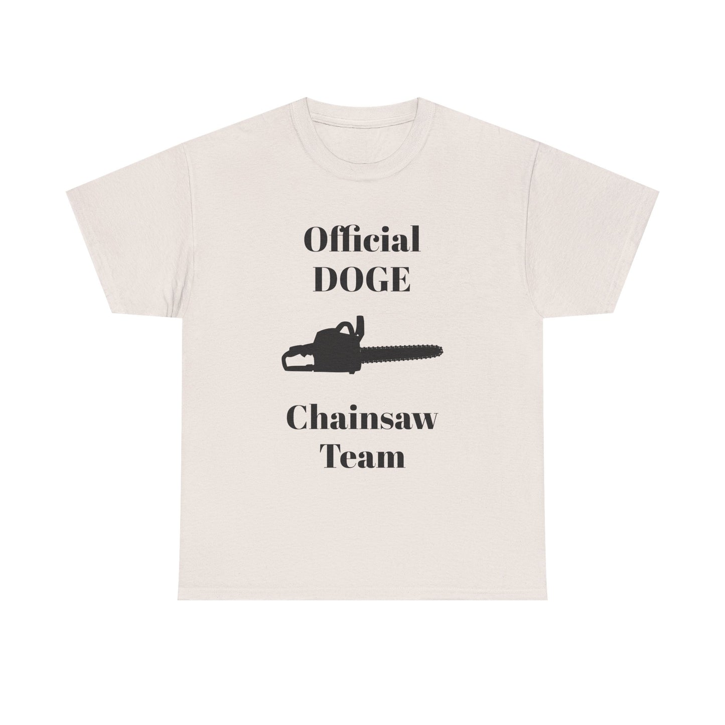Official DOGE Chainsaw Team BLESSED unisex heavy cotton tee