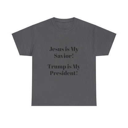 Jesus / Trump BLESSED unisex cotton tee