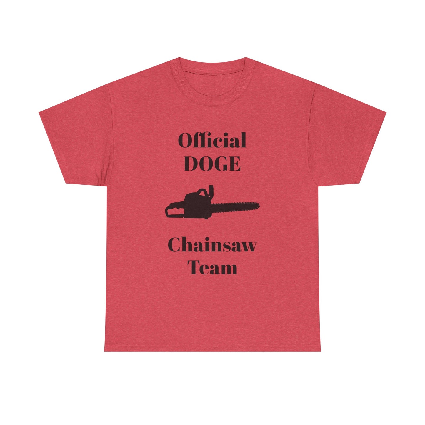 Official DOGE Chainsaw Team BLESSED unisex heavy cotton tee