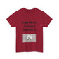 God Bless America! BLESSED unisex heavy cotton tee