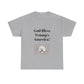 God Bless America! BLESSED unisex heavy cotton tee