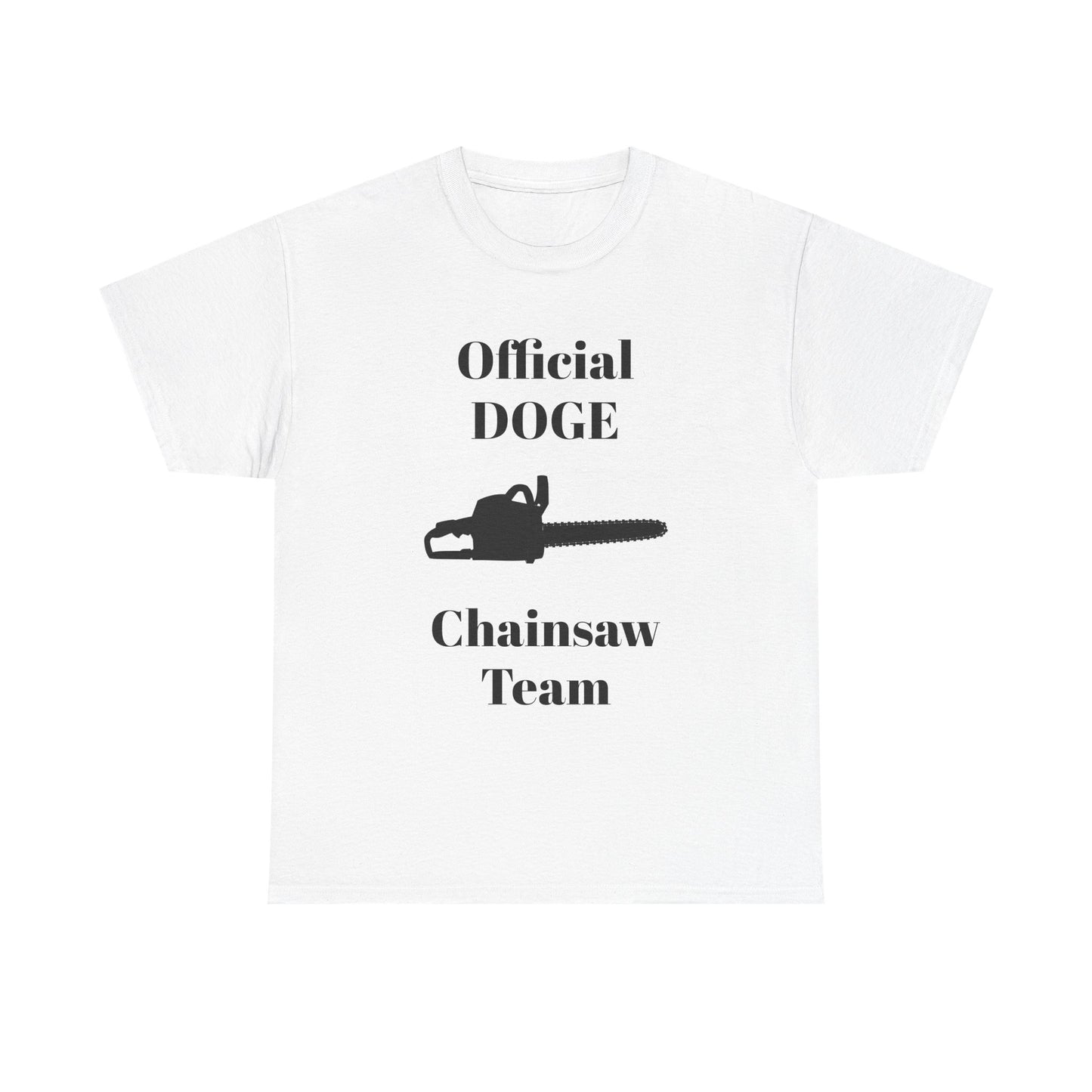 Official DOGE Chainsaw Team BLESSED unisex heavy cotton tee