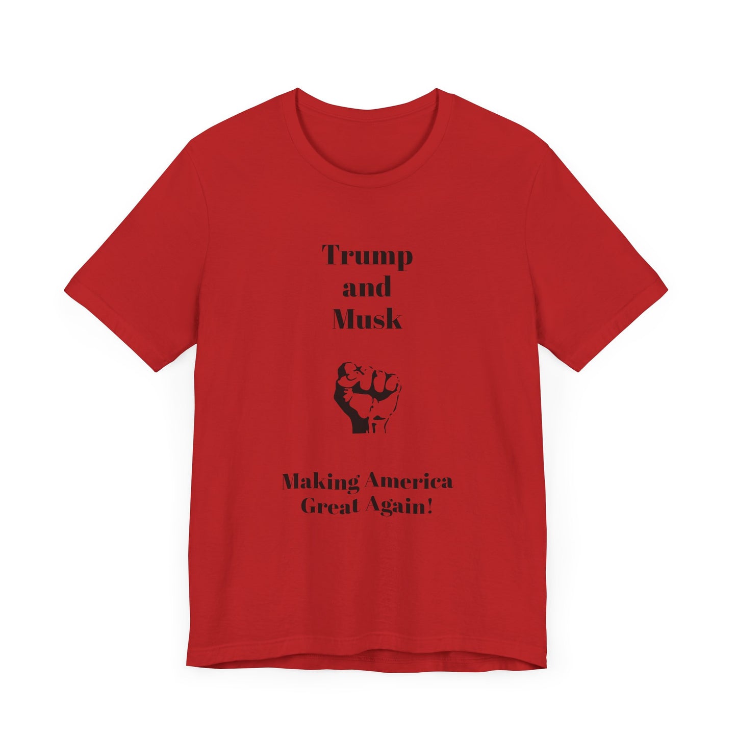 Trump & Musk BLESSED unisex jersey short sleeve tee
