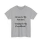 Jesus / Trump BLESSED unisex cotton tee