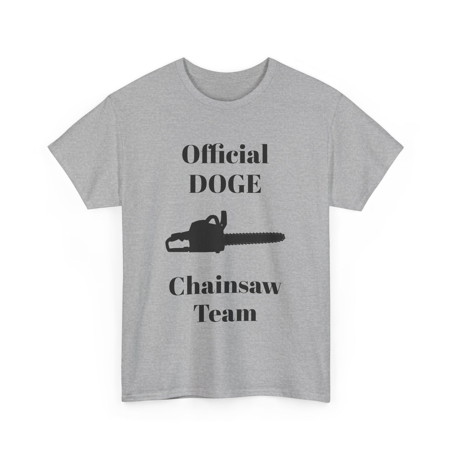 Official DOGE Chainsaw Team BLESSED unisex heavy cotton tee