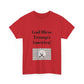 God Bless America! BLESSED unisex heavy cotton tee