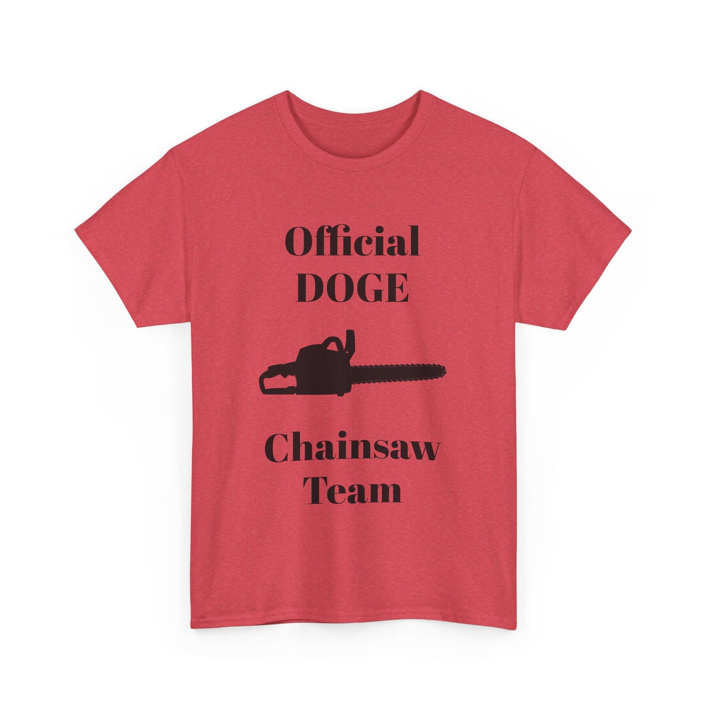 Official DOGE Chainsaw Team BLESSED unisex heavy cotton tee