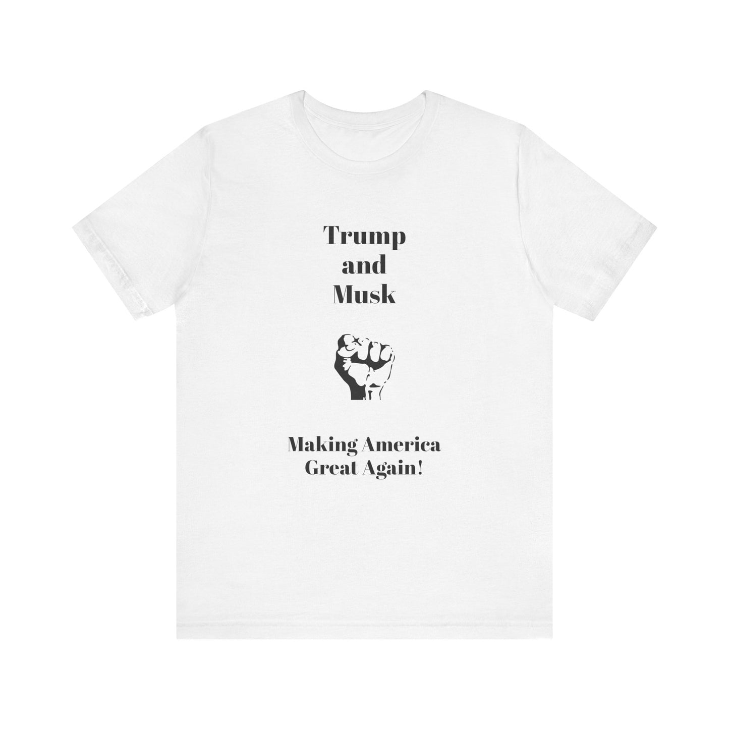 Trump & Musk BLESSED unisex jersey short sleeve tee