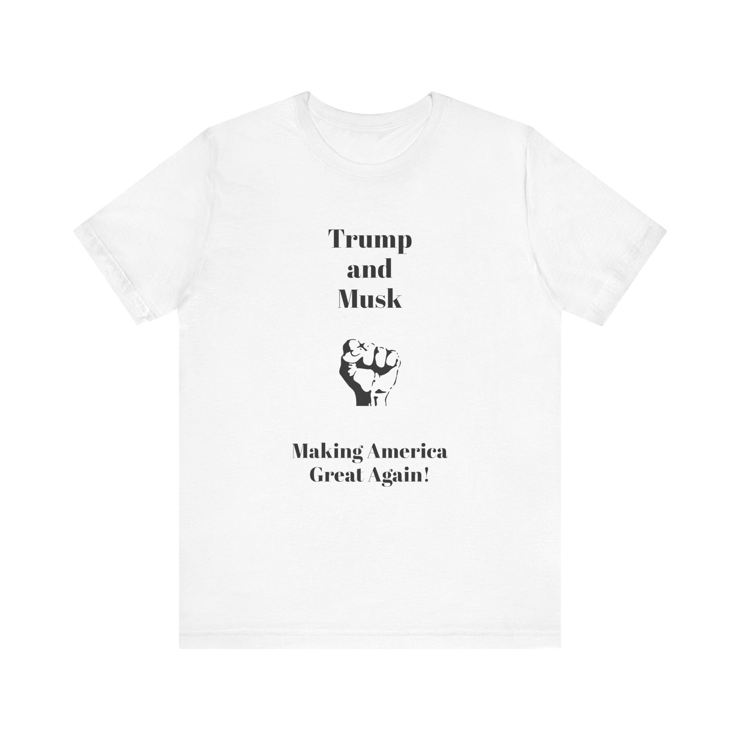 Trump & Musk BLESSED unisex jersey short sleeve tee