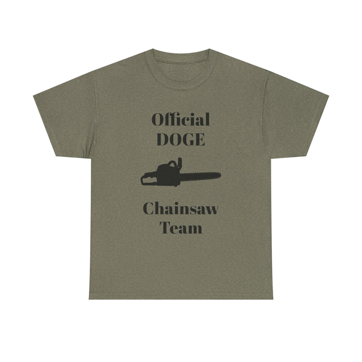 Official DOGE Chainsaw Team BLESSED unisex heavy cotton tee