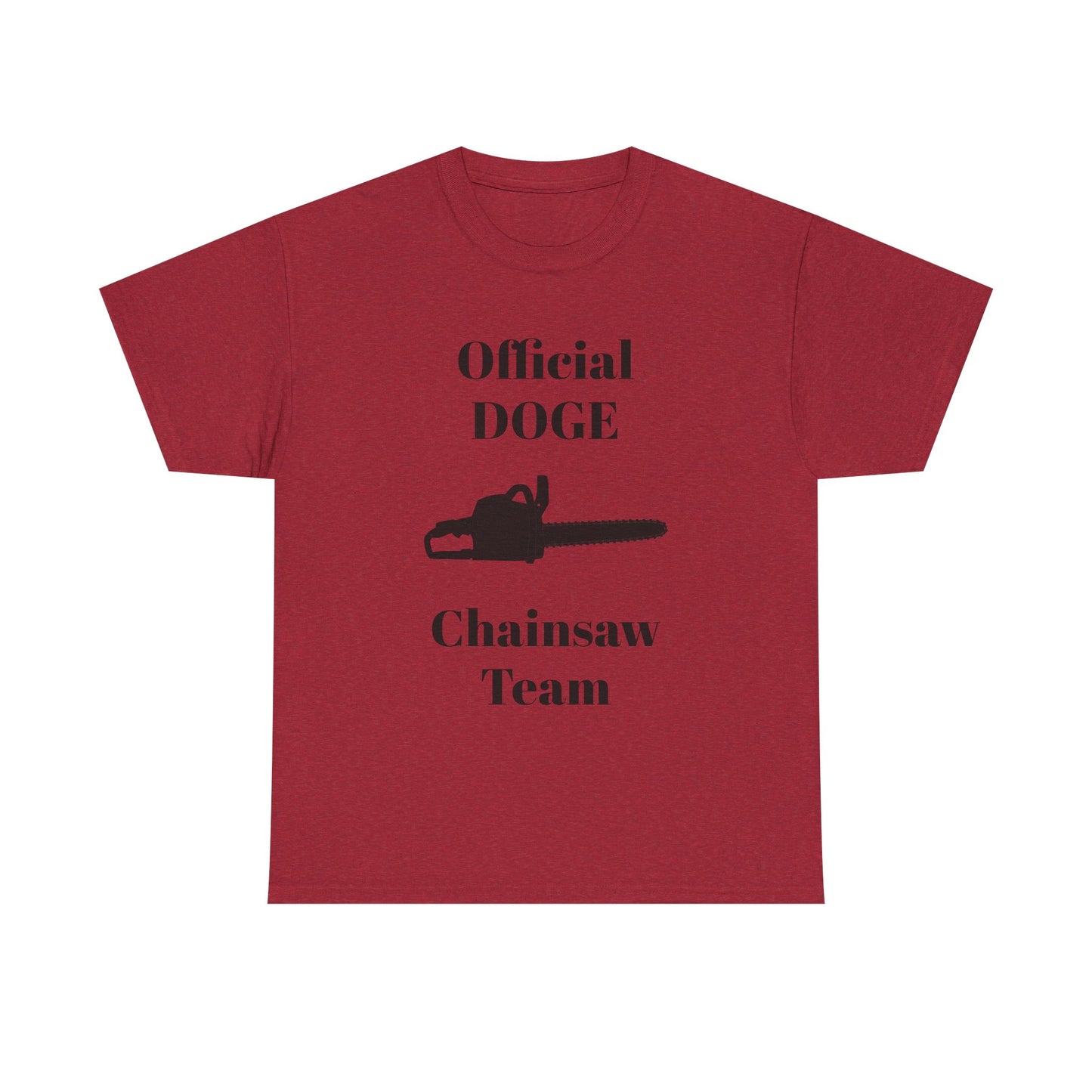 Official DOGE Chainsaw Team BLESSED unisex heavy cotton tee
